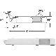 20PC LH NYLON SLIDE BOLT