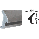 200FT GRAY GLASS SPLINE