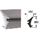 200FT GRAY GLASS SPLINE
