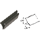 72IN BLK RIGID SPLINE