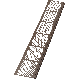 049821852795 3FT BR VINYL GUTTER GUARD