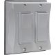5127-0 2G GY WP DECO SWCH COVER
