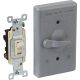 5141-0 3W GY WP COVER/SWITCH