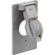 5155-0 GRAY WP RECPTCLE COVER