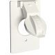 5155-6 WHT RND WP OUTLET COVER