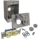 5839-5WRTR GRAY RECEPTACLE KIT
