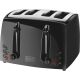 TR1410BD 4-SLCE XWIDE BLK TOASTER