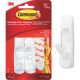 Command Utility Hook White Med  2pk 3LB 3M 17001