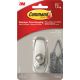 COMMAND LRG NICKEL HOOK