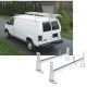 600LB WHITE VAN RACK