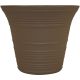 12IN BROWN SEDONA PLNTER