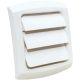 4In White Plastic Replacement Vent Cap