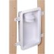 RECESSED DRYER VENT BOX
