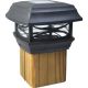 062964912539 BLACK 2X 4X4 POSTCAP