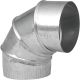 3IN 28GA GALV ADJ ELBOW