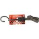 3/4In x 36In Flat Bungee Cord Blk/White
