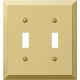 BRS 2-TOGGLE WALL PLATE