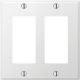 C981RRW 2RKR WHITE OUT WALLPLATE