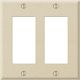 C982RRIV 2RKR IVORY OUT WALLPLATE