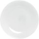WHITE LUNCHEON PLATE