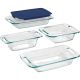 5PC PYREX BAKEWARE SET