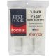 9In x 3/8In Woven Fabric Roller Cover 3PK