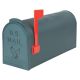 #1 GREEN POLY MAILBOX