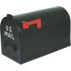 #2 BLACK POLY MAILBOX