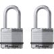 1-3/4 In. W. Dual-Armor Keyed Alike Padlock (2 Pack)