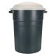 32GAL GREEN TRASH CAN