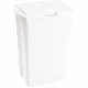 2339 53Qt SPRING TOP WHITE W/BASKET RUBBERMAID