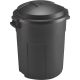 2892 20Gal R/neck Refuse Bin Black Rubbermaid