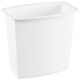 Sterilite 8Qt Rect Unity Waste Basket White/Black 1022