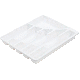 Sterilite Cutlery Tray White 1575