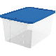 Homz 64 Qt. Clear Storage Tote