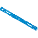 12IN PLASTIC RULER