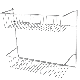 075381080026 2-TIER WALL STORAGE RACK