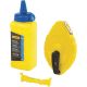 Chalk Line Reel 3PC Set 100ft Blue 4oz Stanley 47-443
