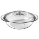 076440819328 2QT GLASS CASSEROLE DISH