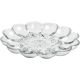 076440861488 GLASS EGG PLATE