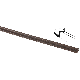 1INX7FT BROWN DOOR SEAL