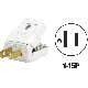 C22-00101-0WP WHT CORD PLUG