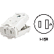 WHT CORD CONNECTOR