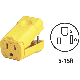 15A GRND CORD CONNECTOR