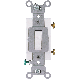 WHT 1POLE GRND SWITCH