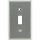 SS 1-TOGGLE WALL PLATE