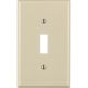 LT ALM 1 TGL WALLPLATE