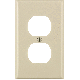 LT ALM DUPLEX WALLPLATE