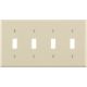 LT ALM 4-TGL WALLPLATE