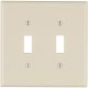 LT ALM 2TGL WALLPLATE